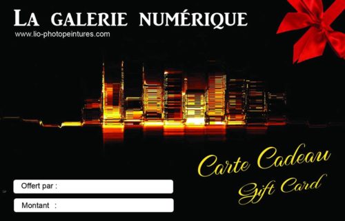 Carte cadeau Lio Photopeintures